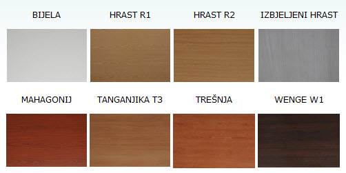  boje panela za protuprovalna vrata